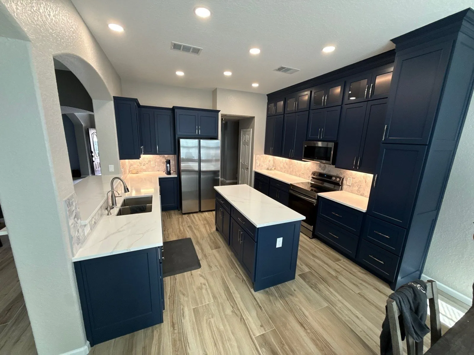 A finished TEXAN kitchen remodel